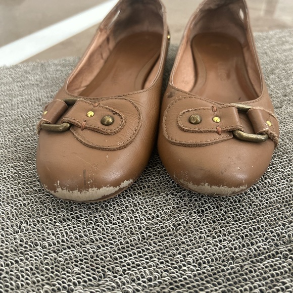 Chloé womens brown ballet flats size 40 - Picture 4 of 4